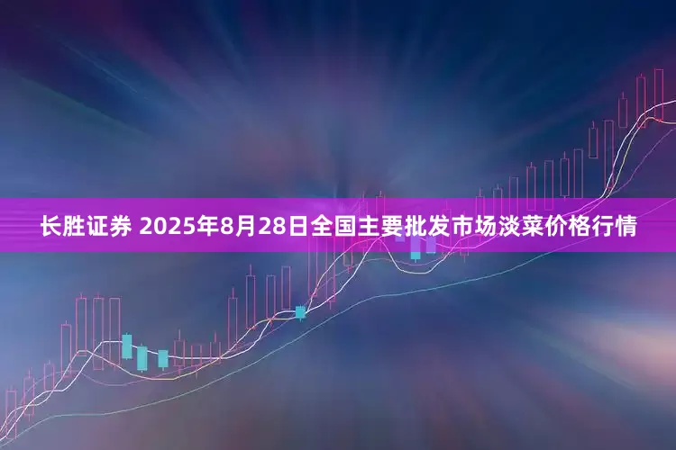 长胜证券 2025年8月28日全国主要批发市场淡菜价格行情