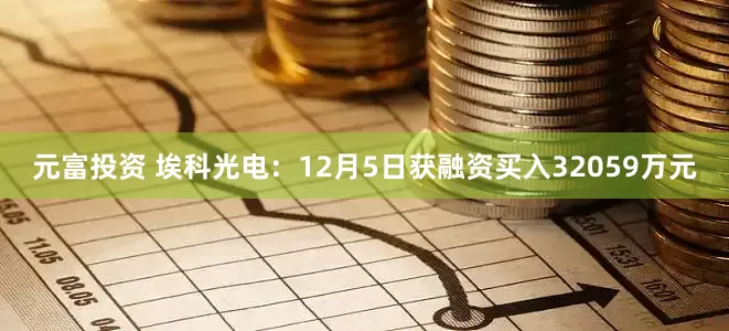 元富投资 埃科光电：12月5日获融资买入32059万元
