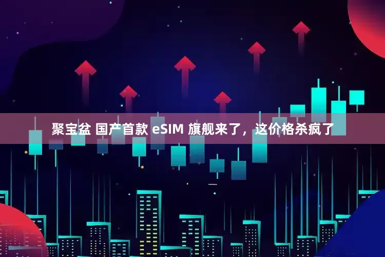 聚宝盆 国产首款 eSIM 旗舰来了，这价格杀疯了